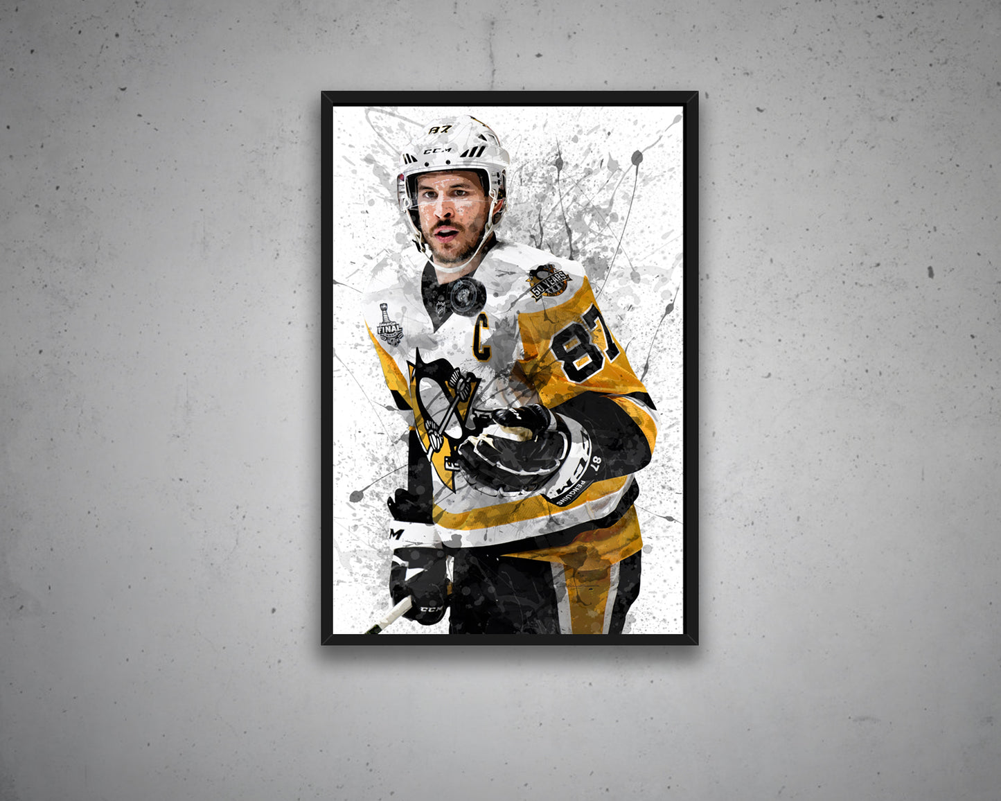 Sidney Crosby Canvas Wall Art