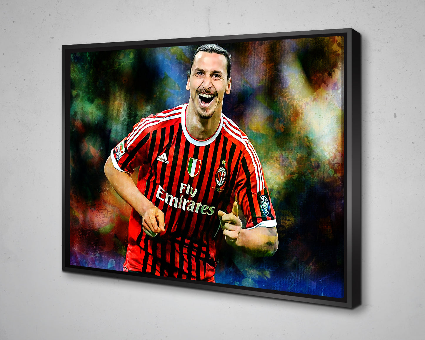 Zlatan Librahimovic Multicolour Wall Art