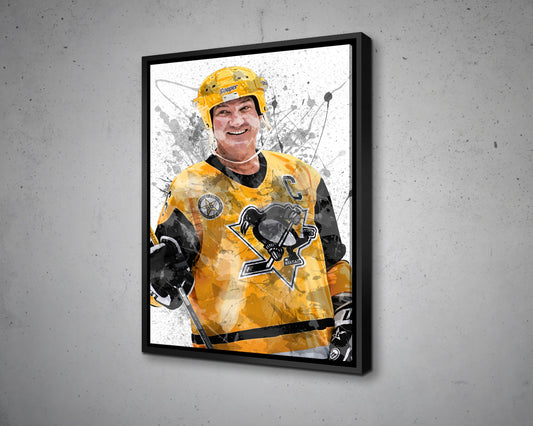 Mario Lemieux Canvas Wall Art