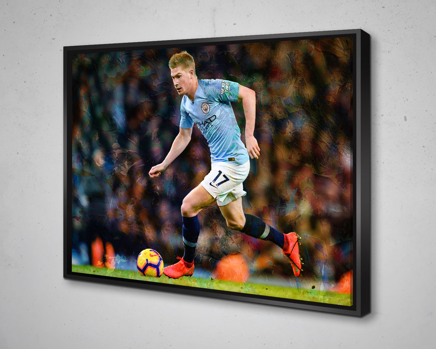 Kevin De Bruyne Multicolour Wall Art