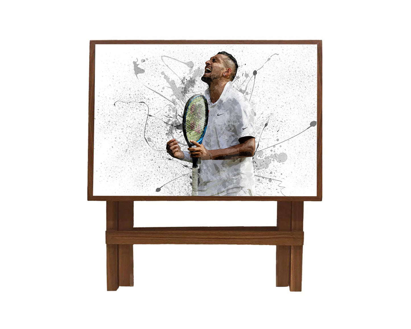 Nick Kyrgios Splash Effect Coffee and Laptop Table