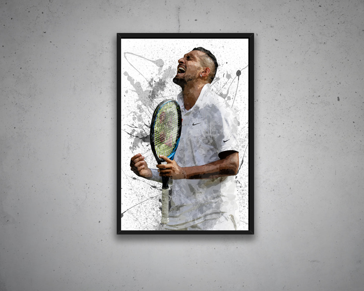 Nick Kyrgios Canvas Wall Art