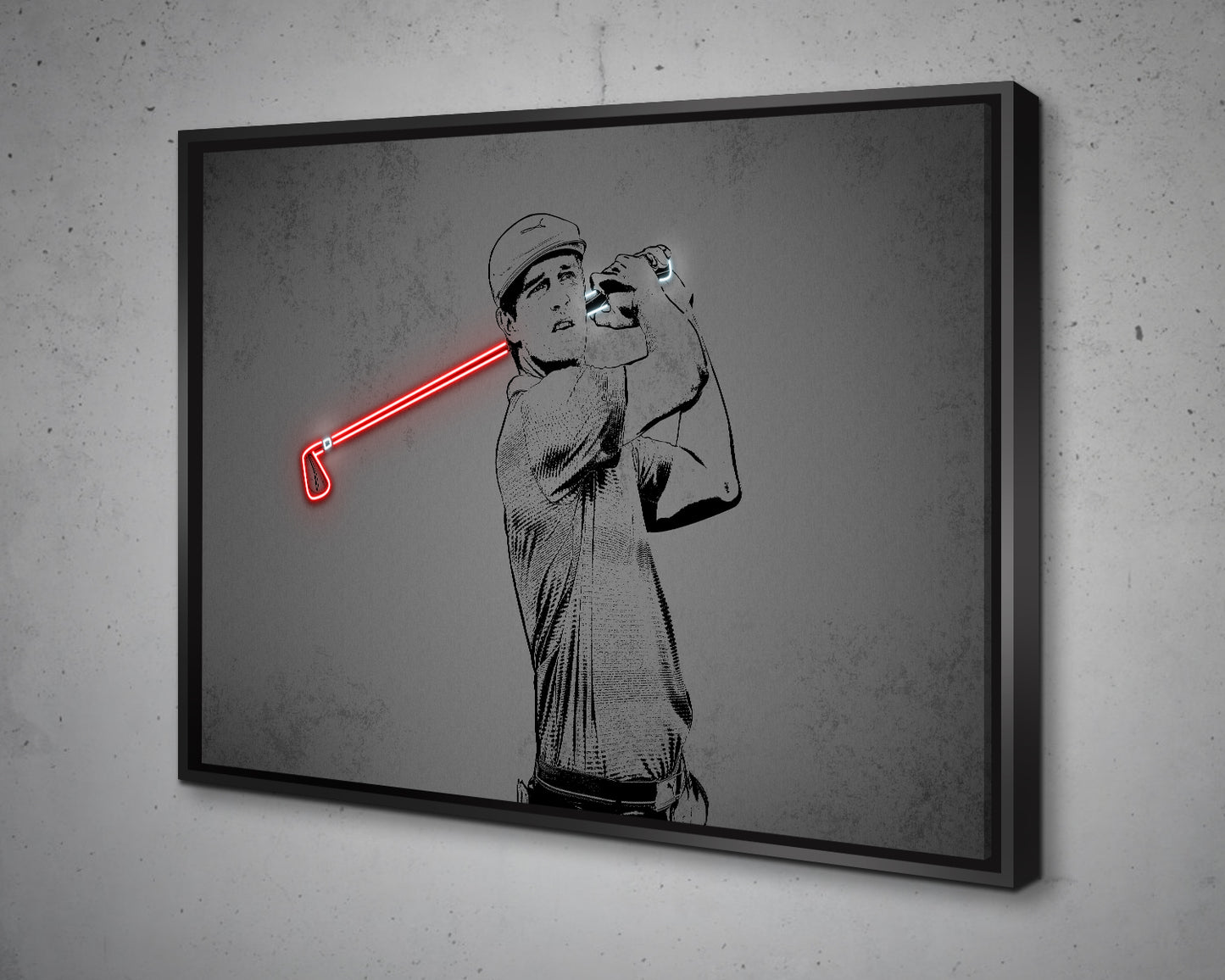 Bryson DeChambeau Canvas Wall Art