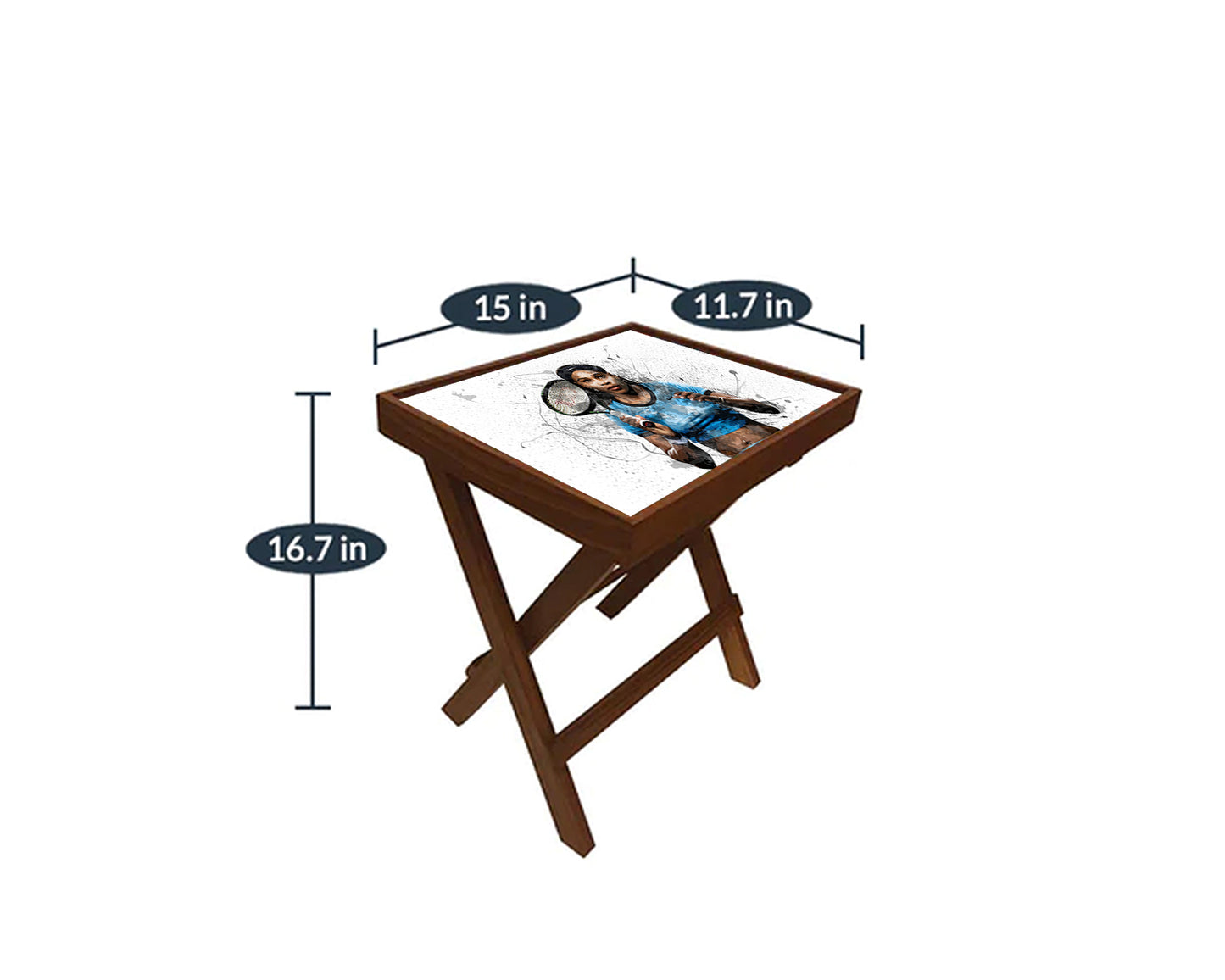 Serena Williams Splash Effect Coffee and Laptop Table