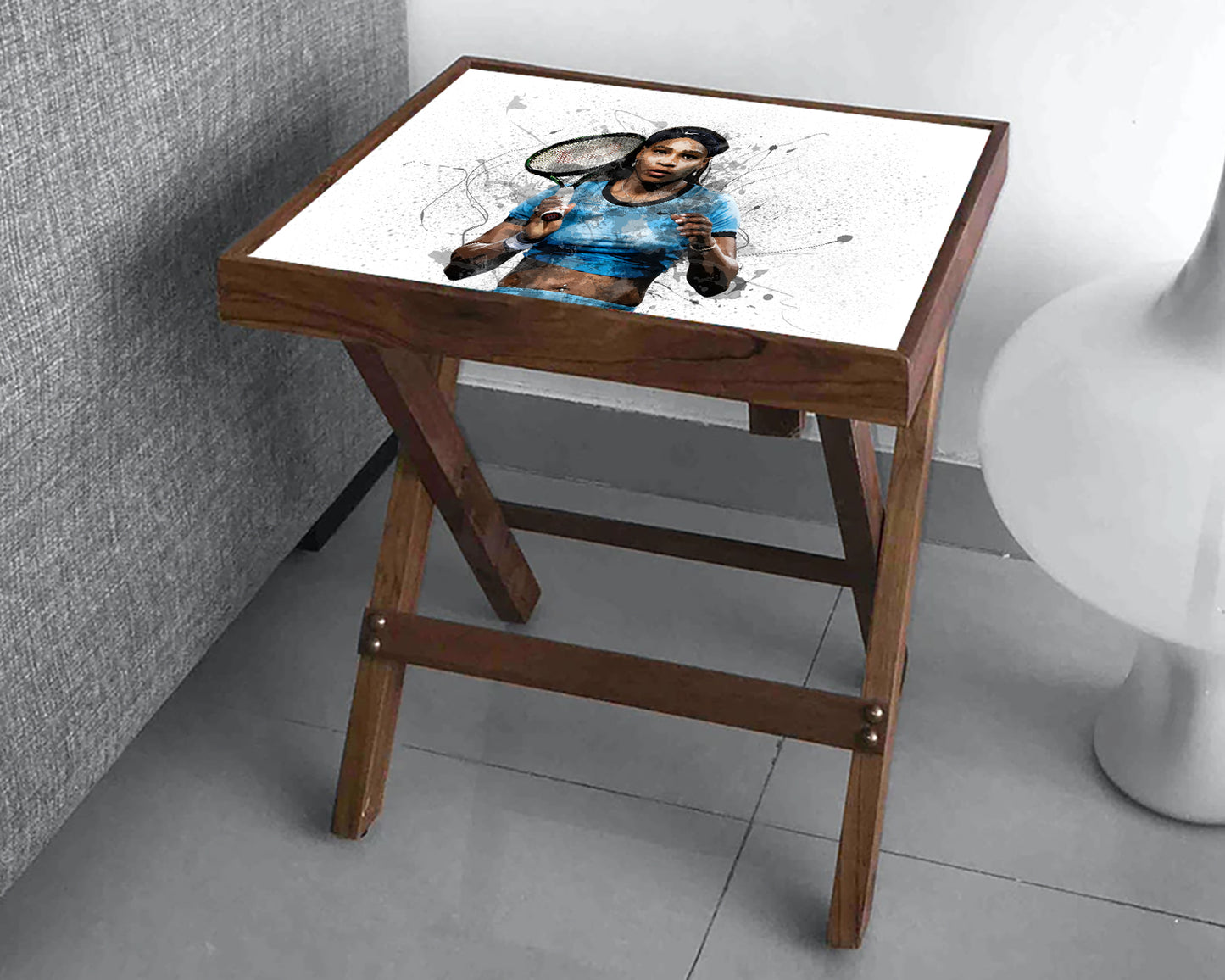 Serena Williams Splash Effect Coffee and Laptop Table