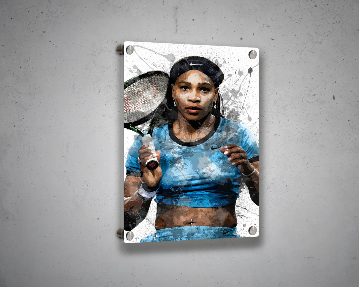 Serena Willams Canvas Wall Art