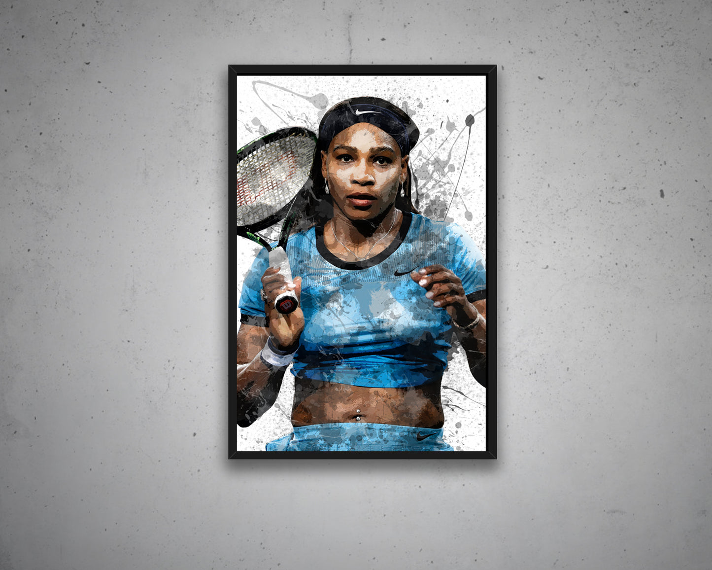 Serena Willams Canvas Wall Art