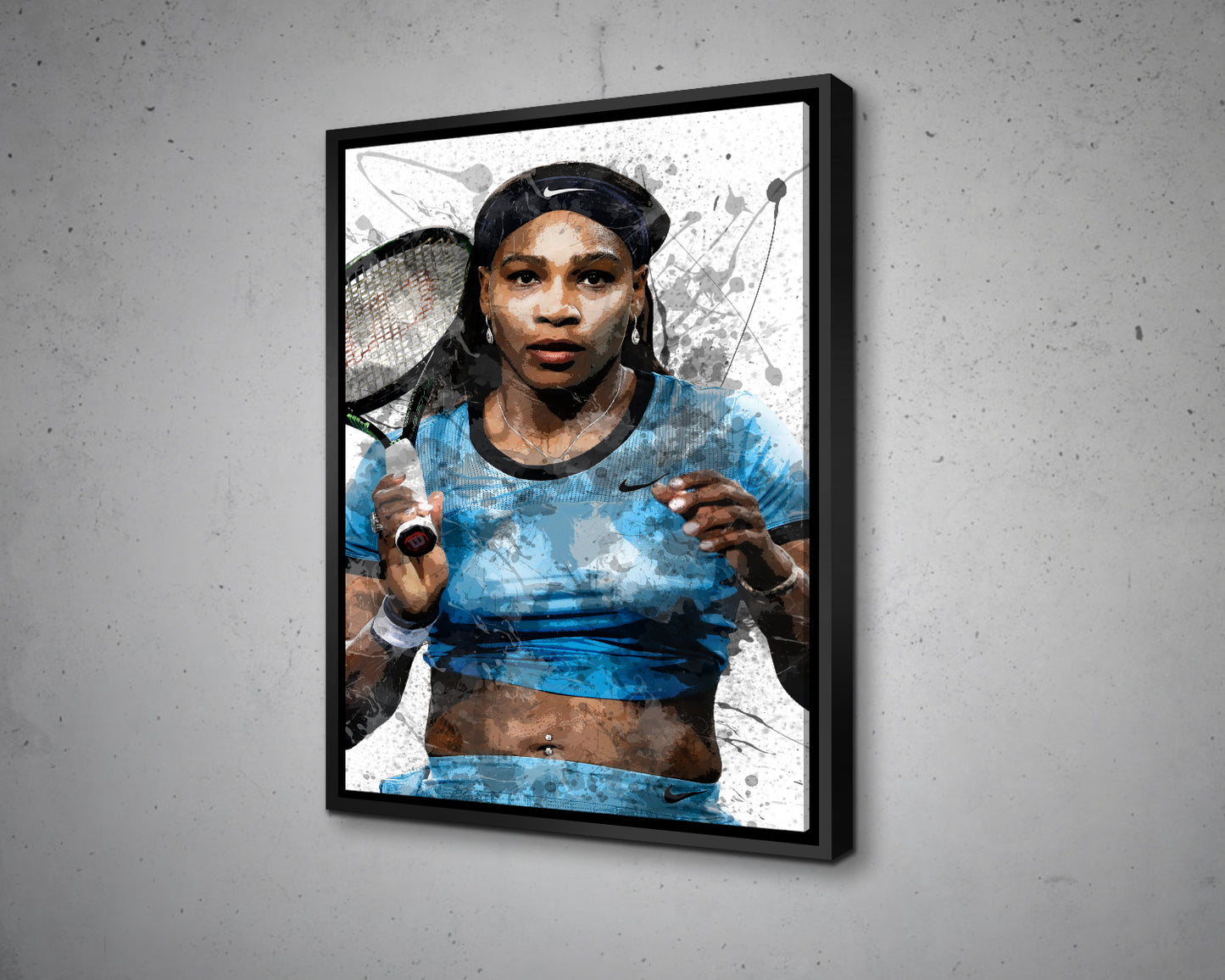 Serena Willams Canvas Wall Art