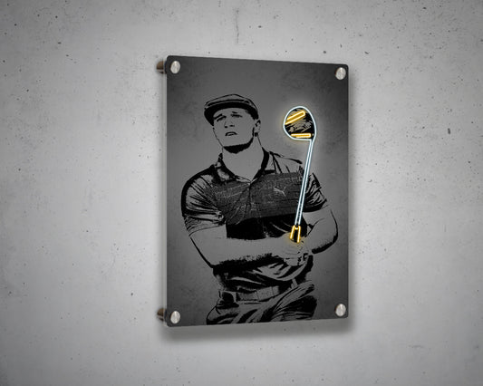 Bryson DeChambeau Canvas Wall Art