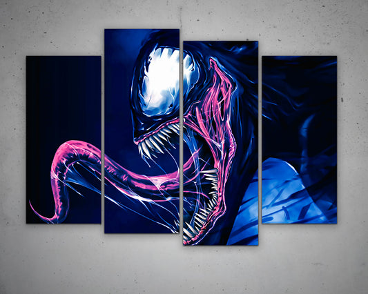 Venom Multicolour Wall Art