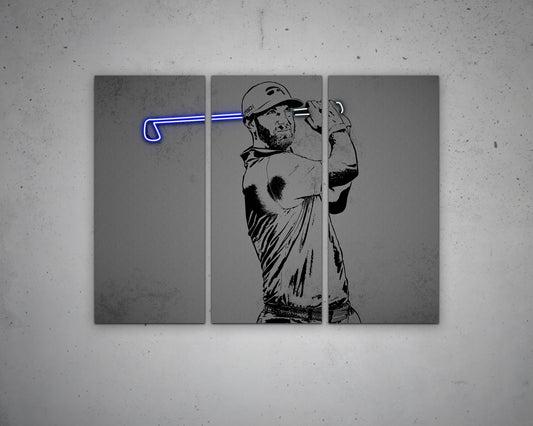 Dustin Johnson Canvas Wall Art