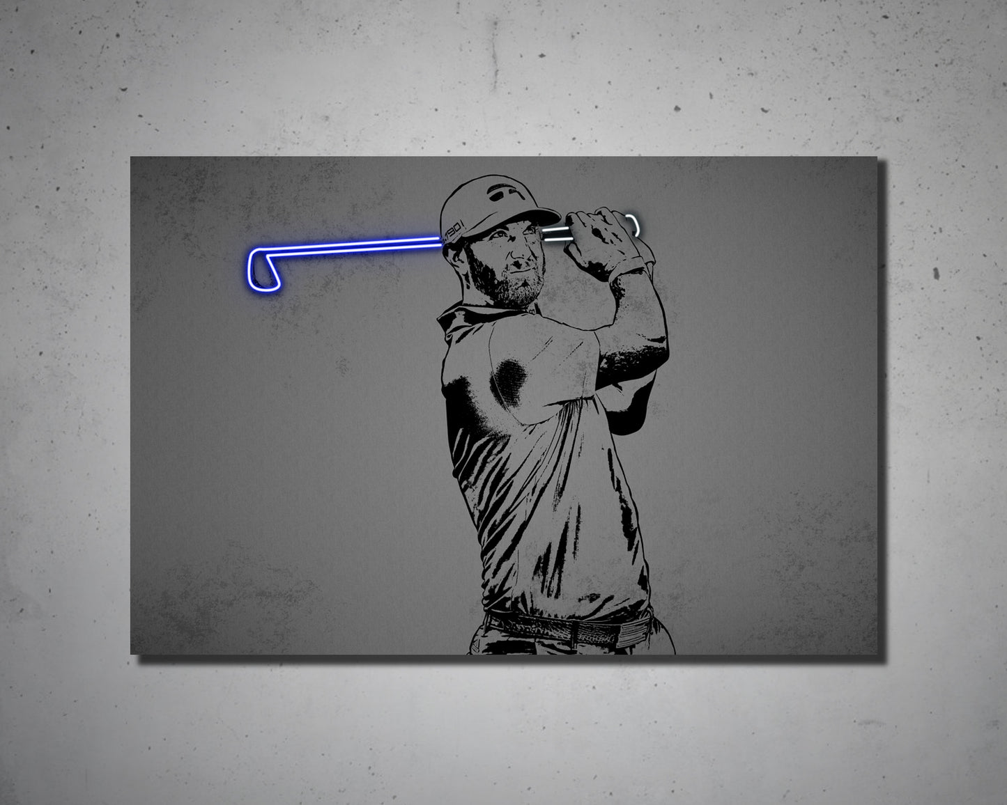 Dustin Johnson Canvas Wall Art