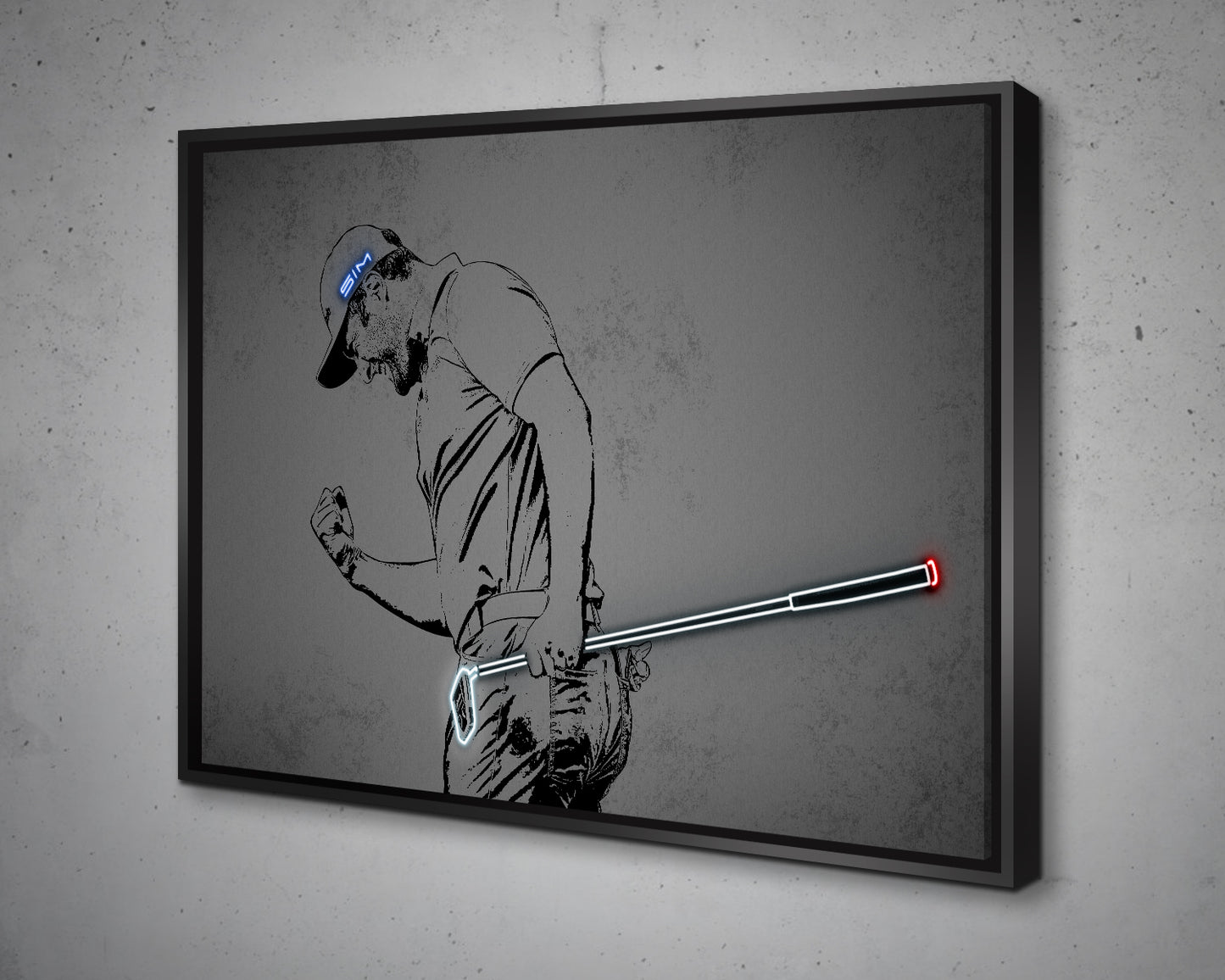 Jon Rahm Canvas Wall Art