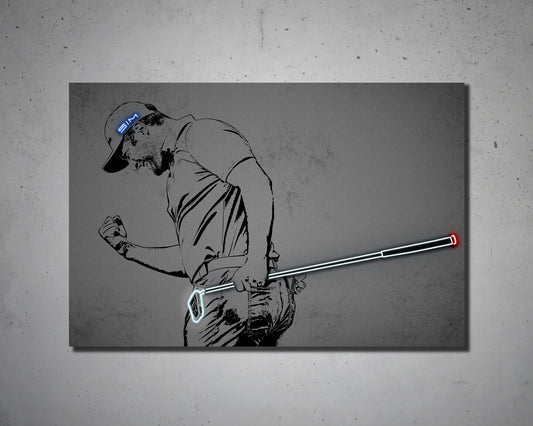Jon Rahm Canvas Wall Art