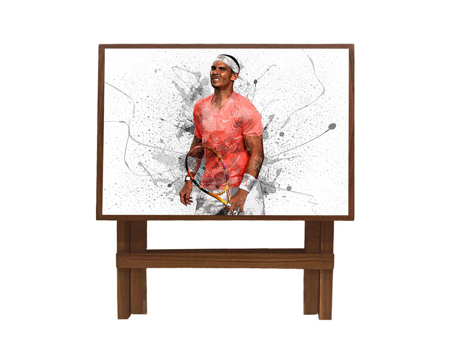 Rafael Nadal Splash Effect Coffee and Laptop Table