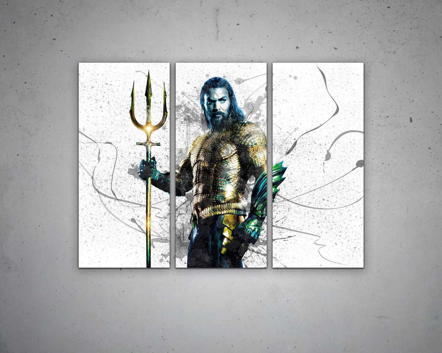 Aquaman Canvas Wall Art