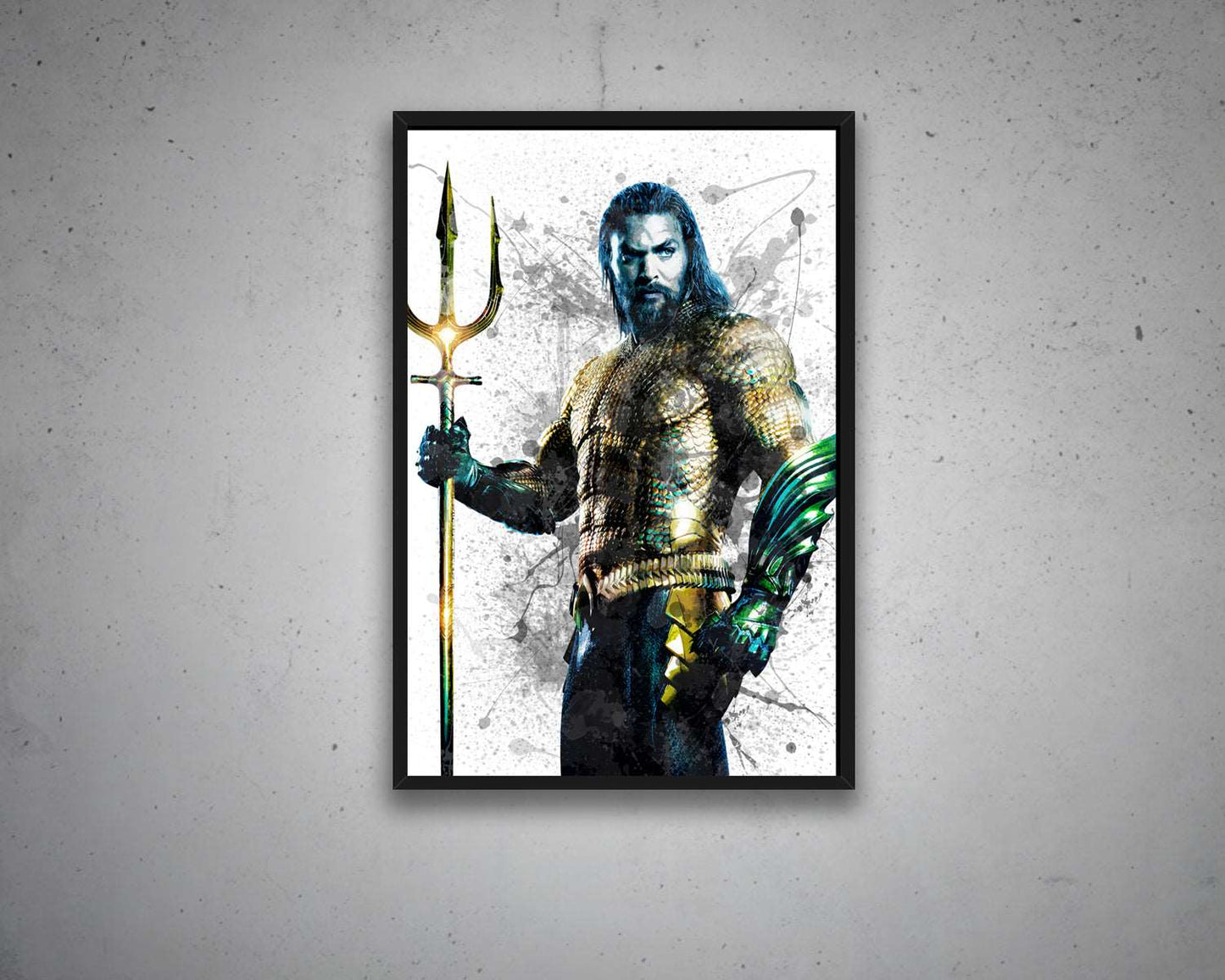 Aquaman Canvas Wall Art