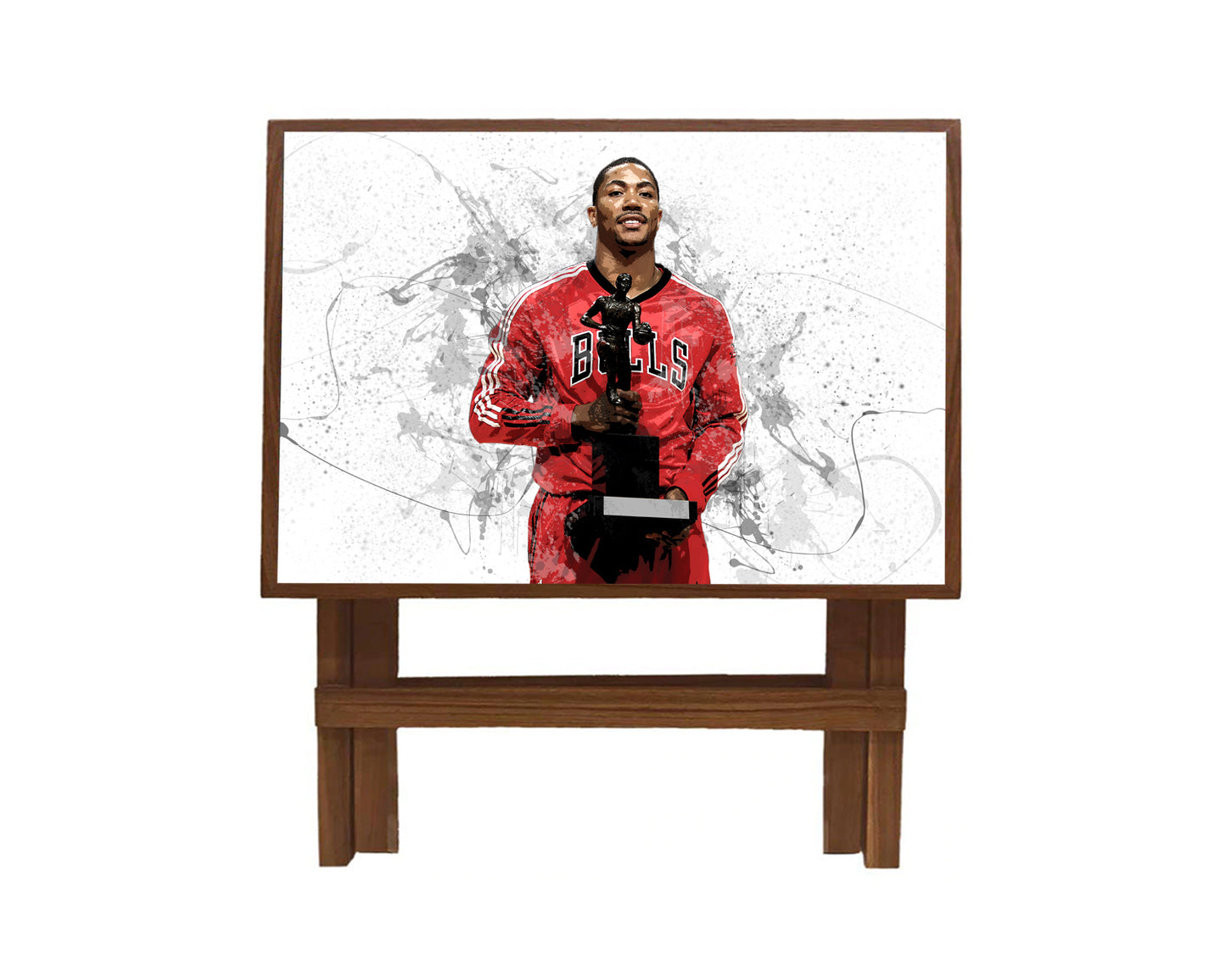Derrick Rose Splash Effect Coffee and Laptop Table