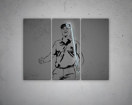 Justin Thomas Canvas Wall Art