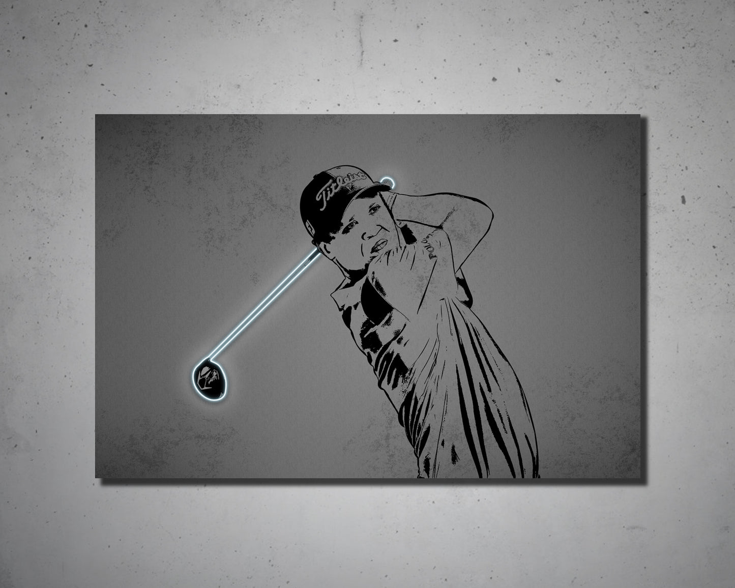 Justin Thomas Canvas Wall Art