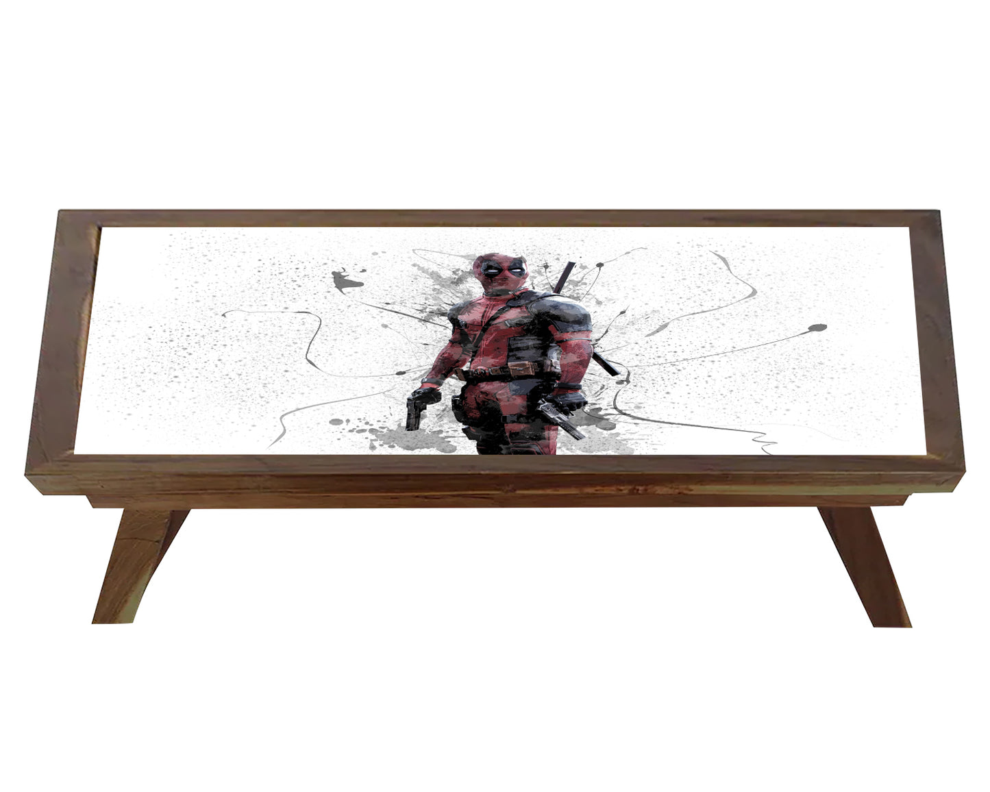 Deadpool Splash Effect Coffee and Laptop Table