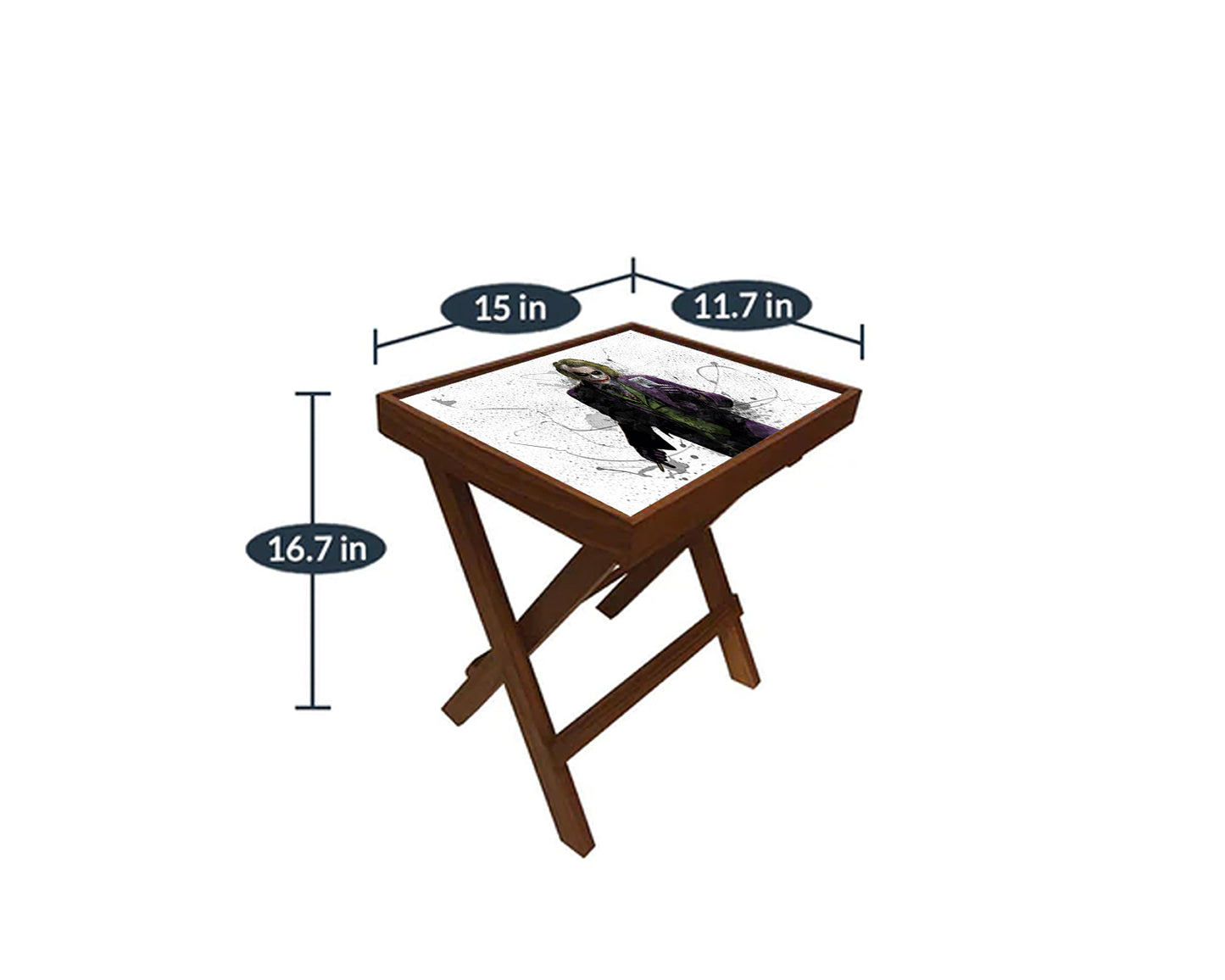 The Joker Splash Effect Coffee and Laptop Table