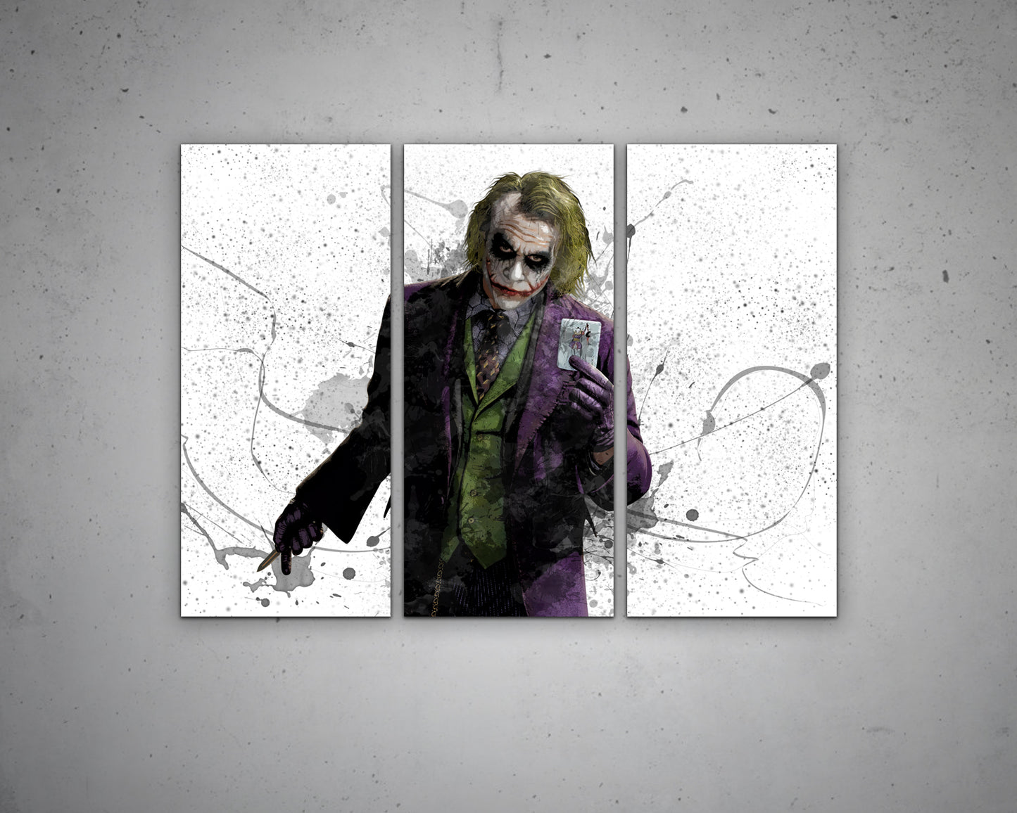 The Joker Canvas Wall Art