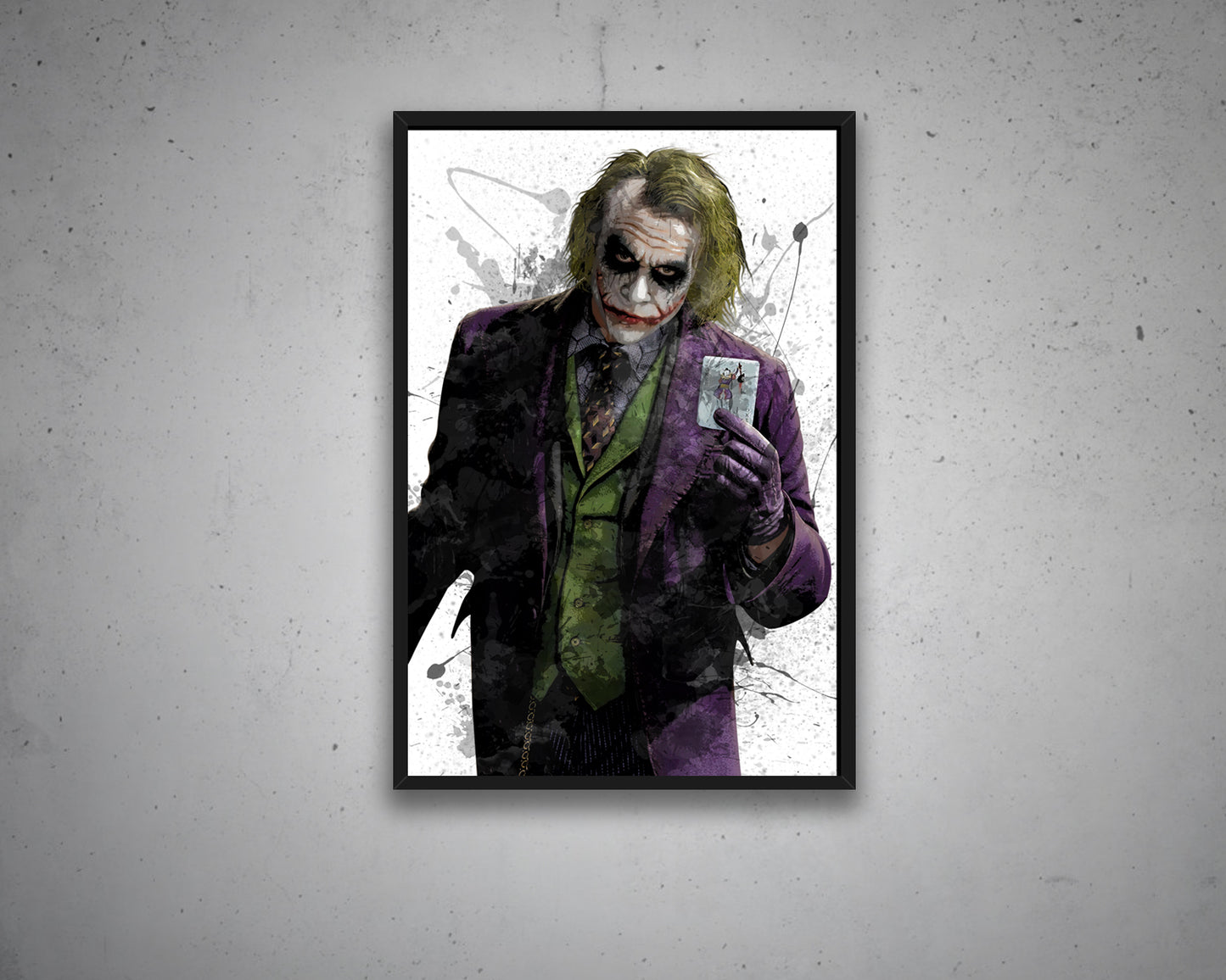 The Joker Canvas Wall Art
