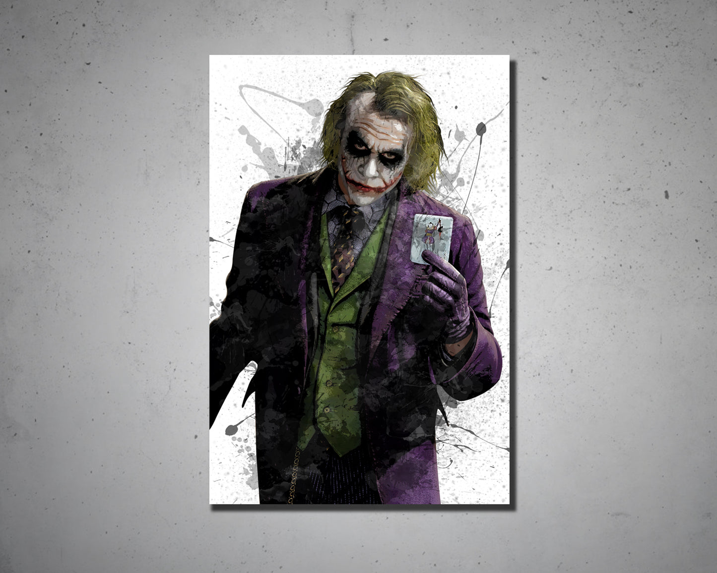 The Joker Canvas Wall Art