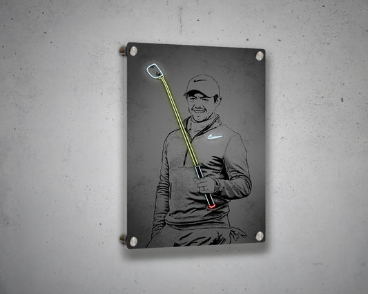 Rory McIlroy Canvas Wall Art