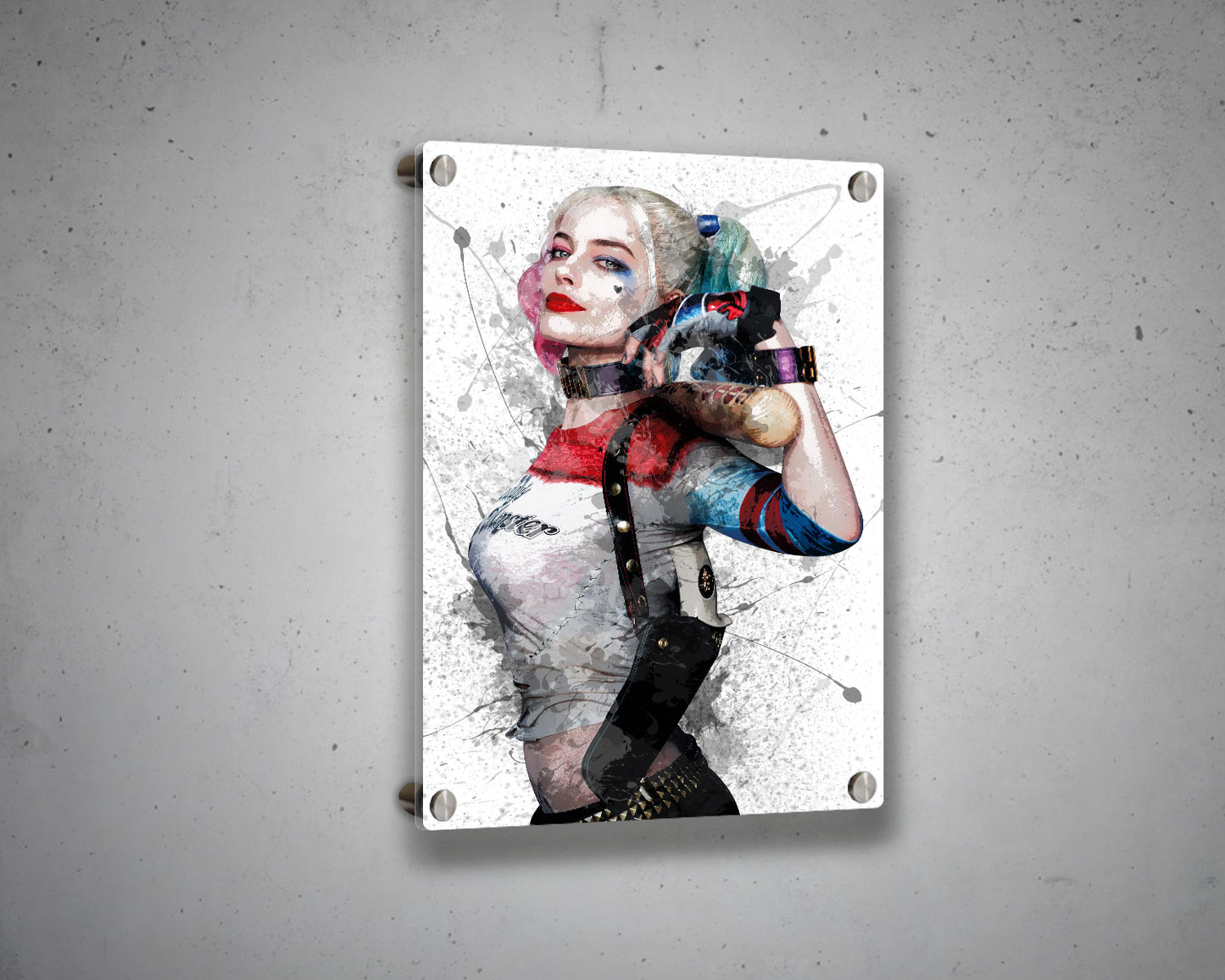 Harley Quinn Canvas Wall Art