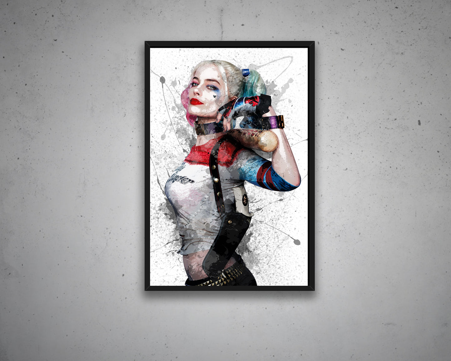 Harley Quinn Canvas Wall Art