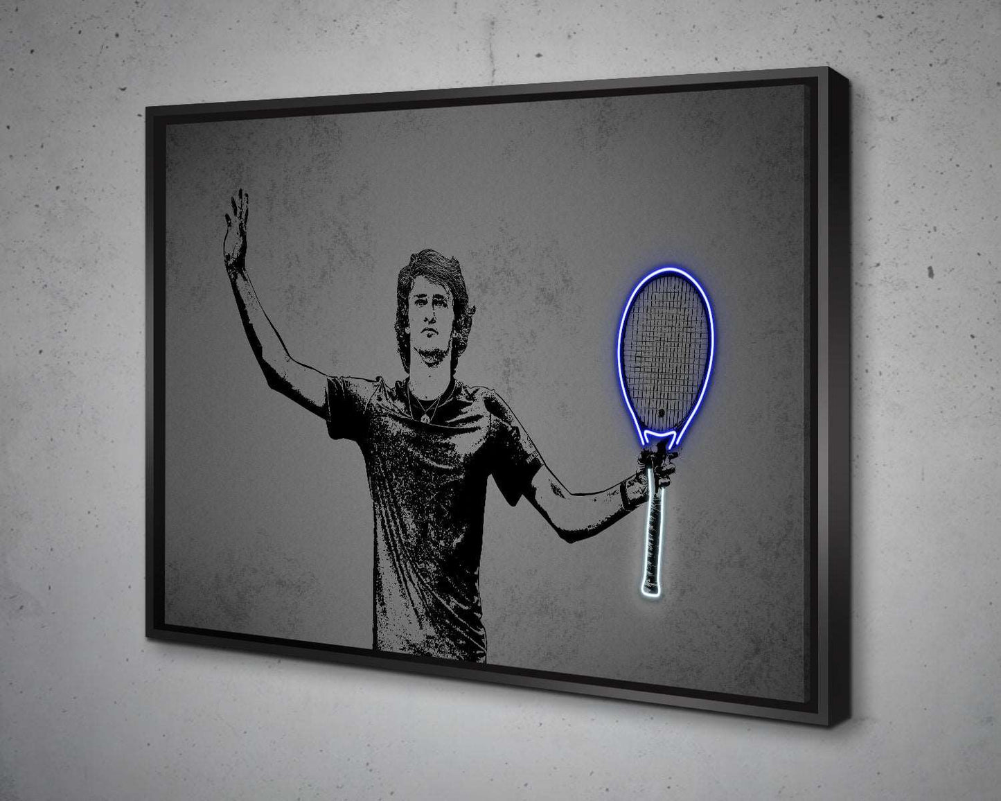 Alexander Zverev Canvas Wall Art