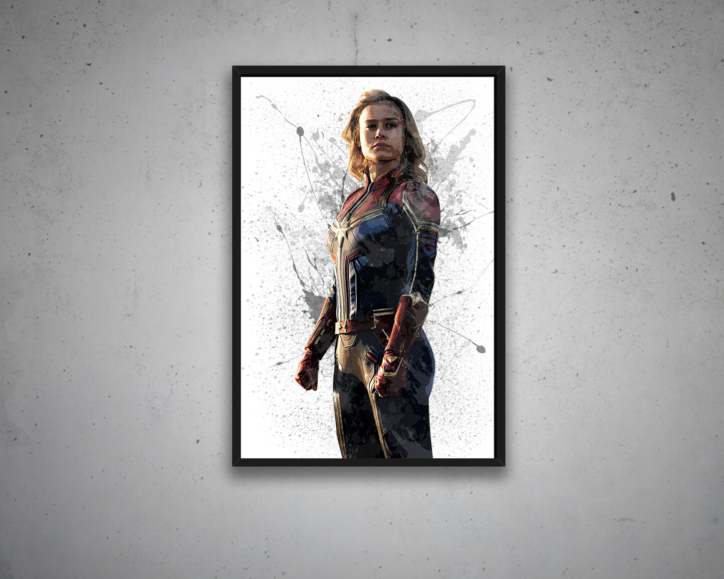 Captain Marvel Canvas Wall Art