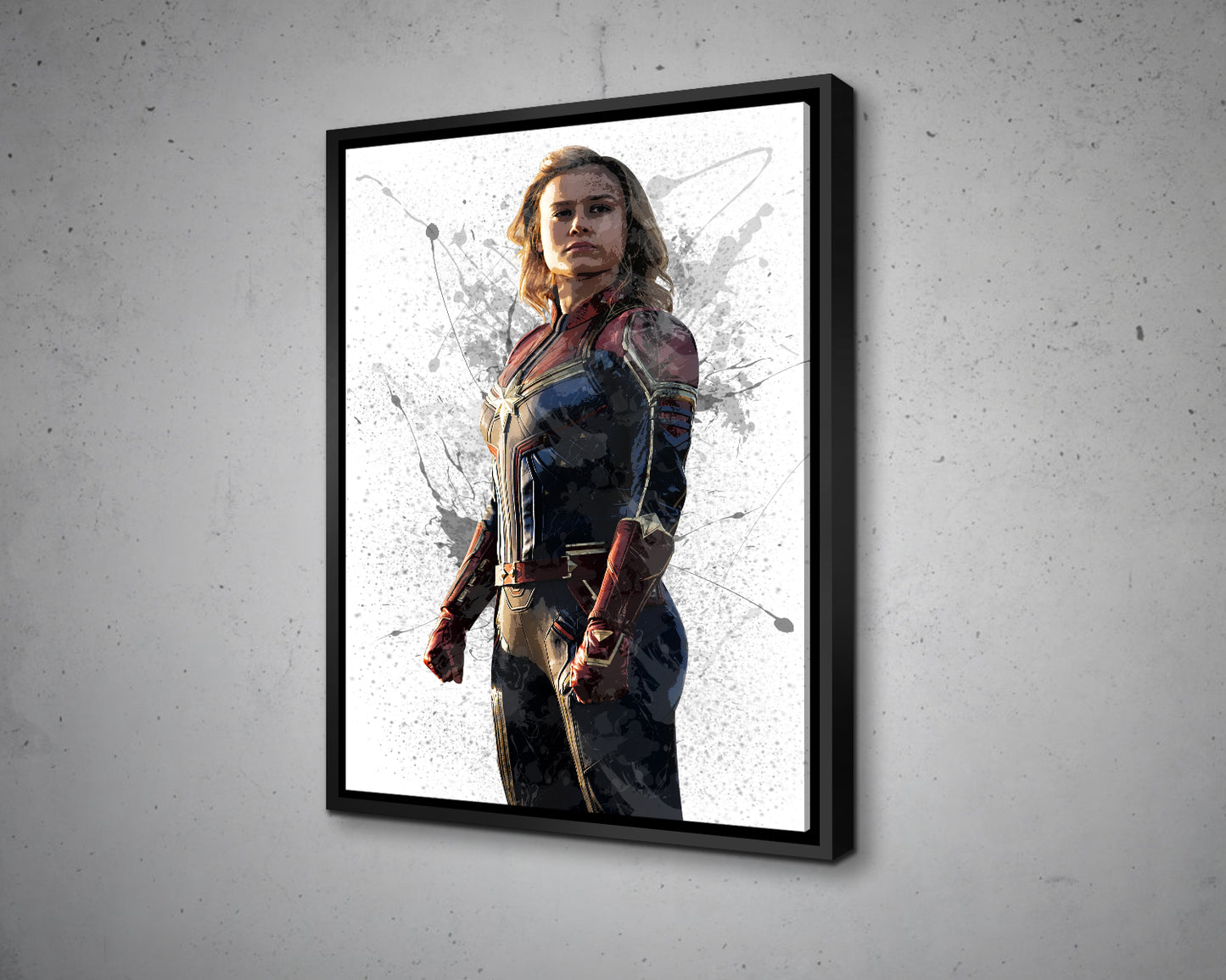 Captain Marvel Canvas Wall Art