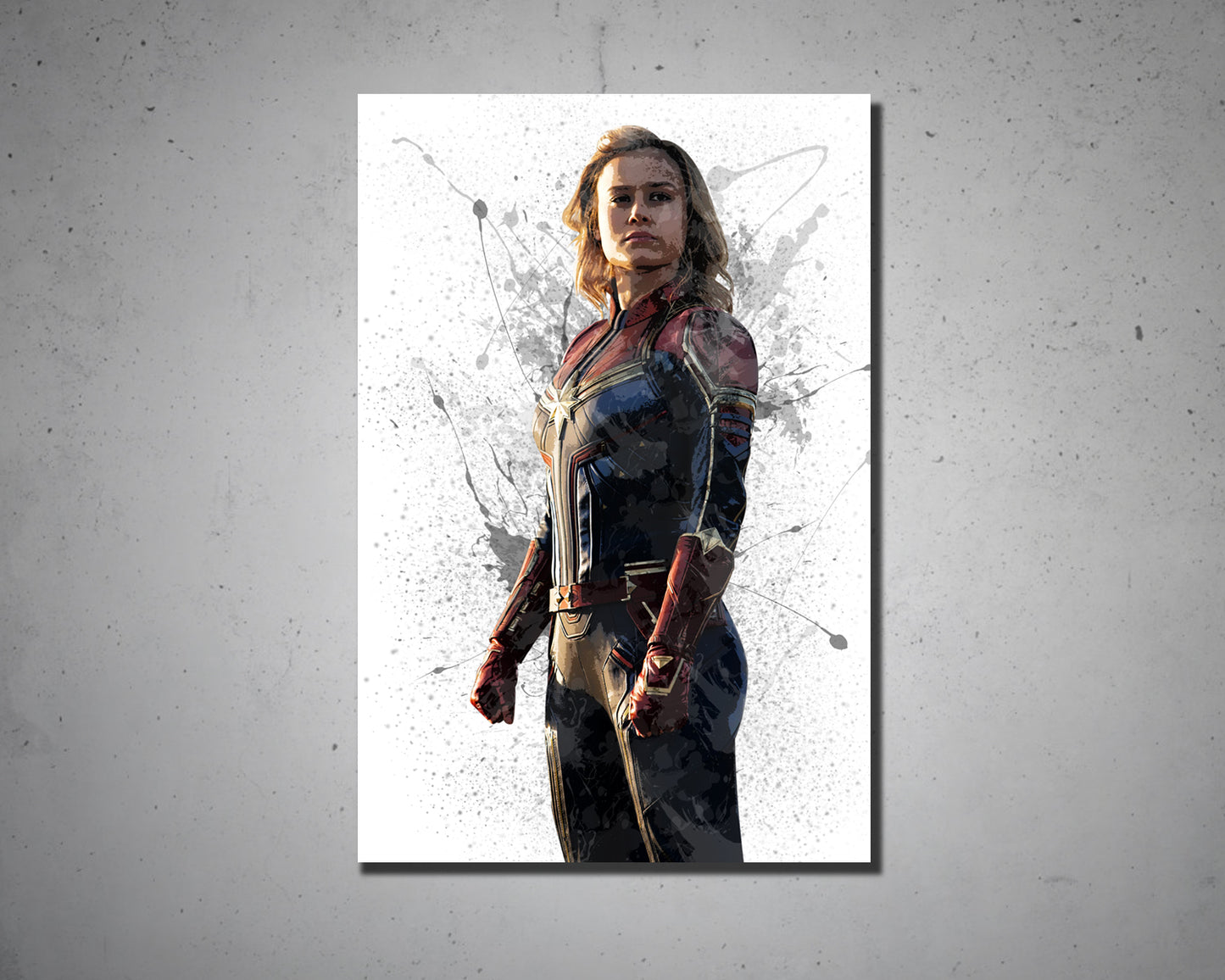 Captain Marvel Canvas Wall Art