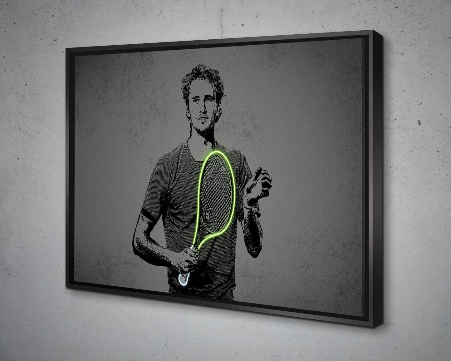 Alexander Zverev Canvas Wall Art