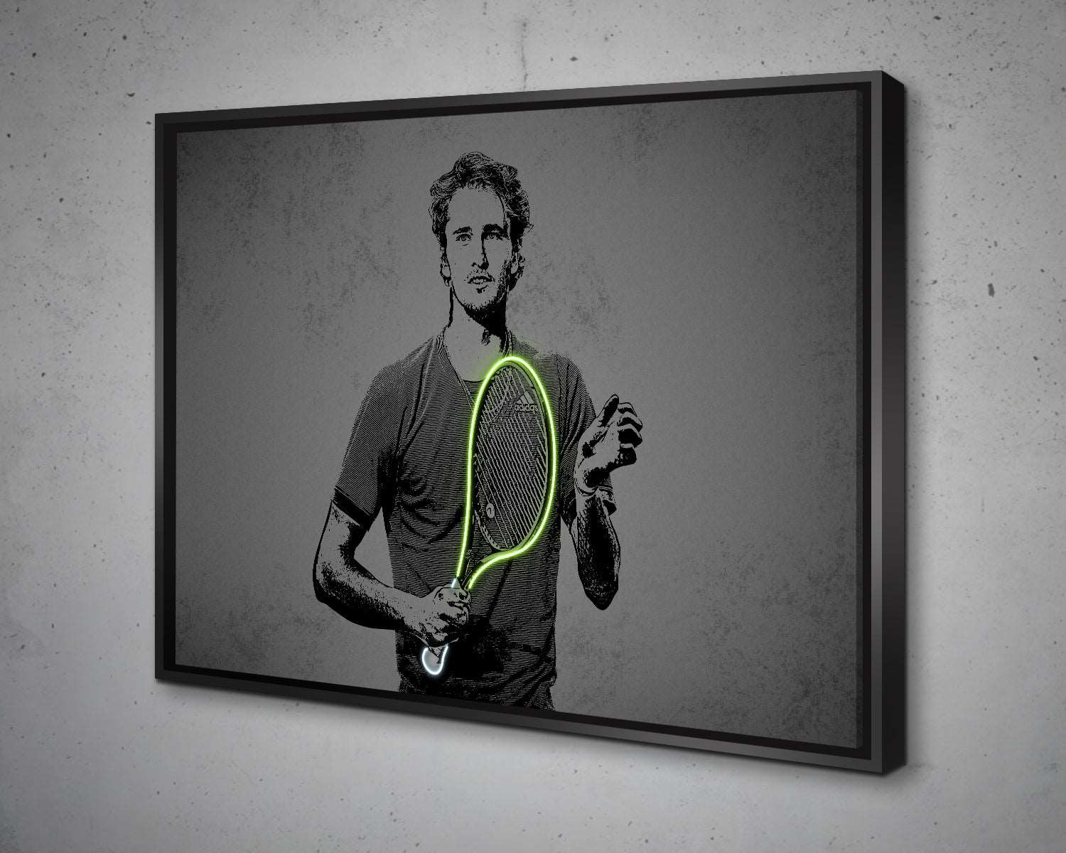 Alexander Zverev Canvas Wall Art