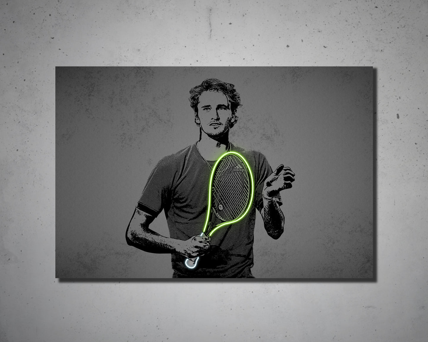 Alexander Zverev Canvas Wall Art