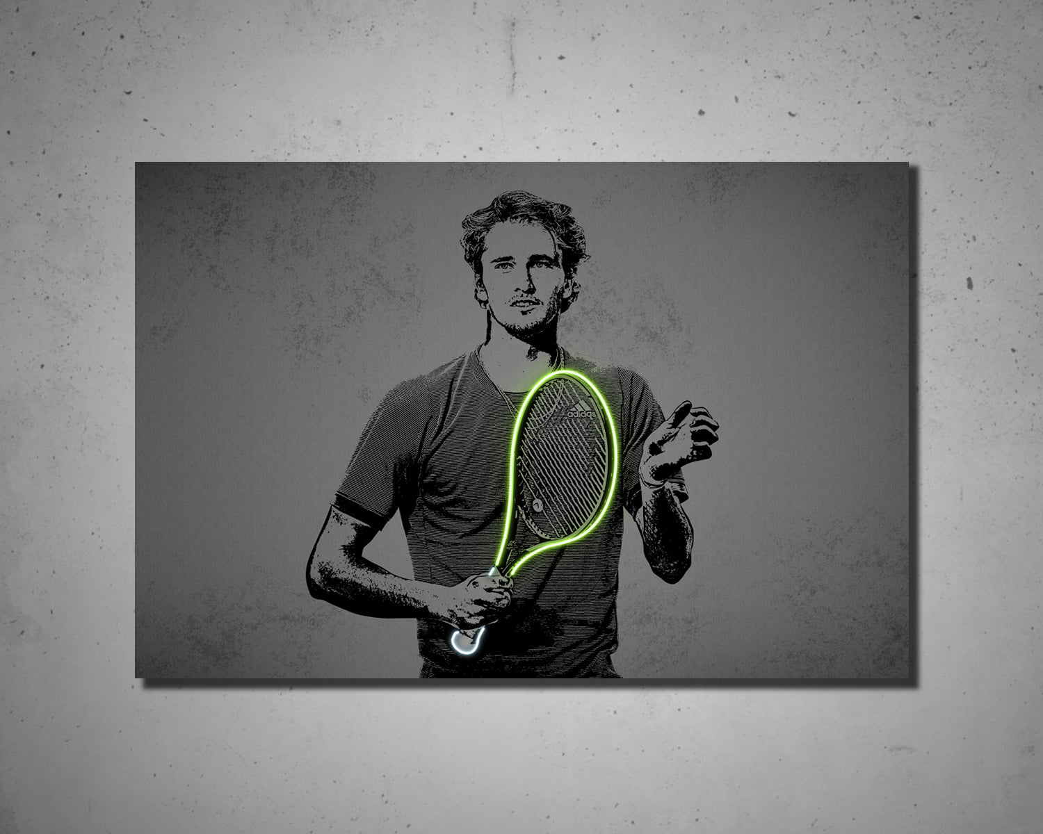 Alexander Zverev Canvas Wall Art