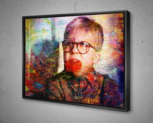 A Christmas Story Multicolour Wall Art