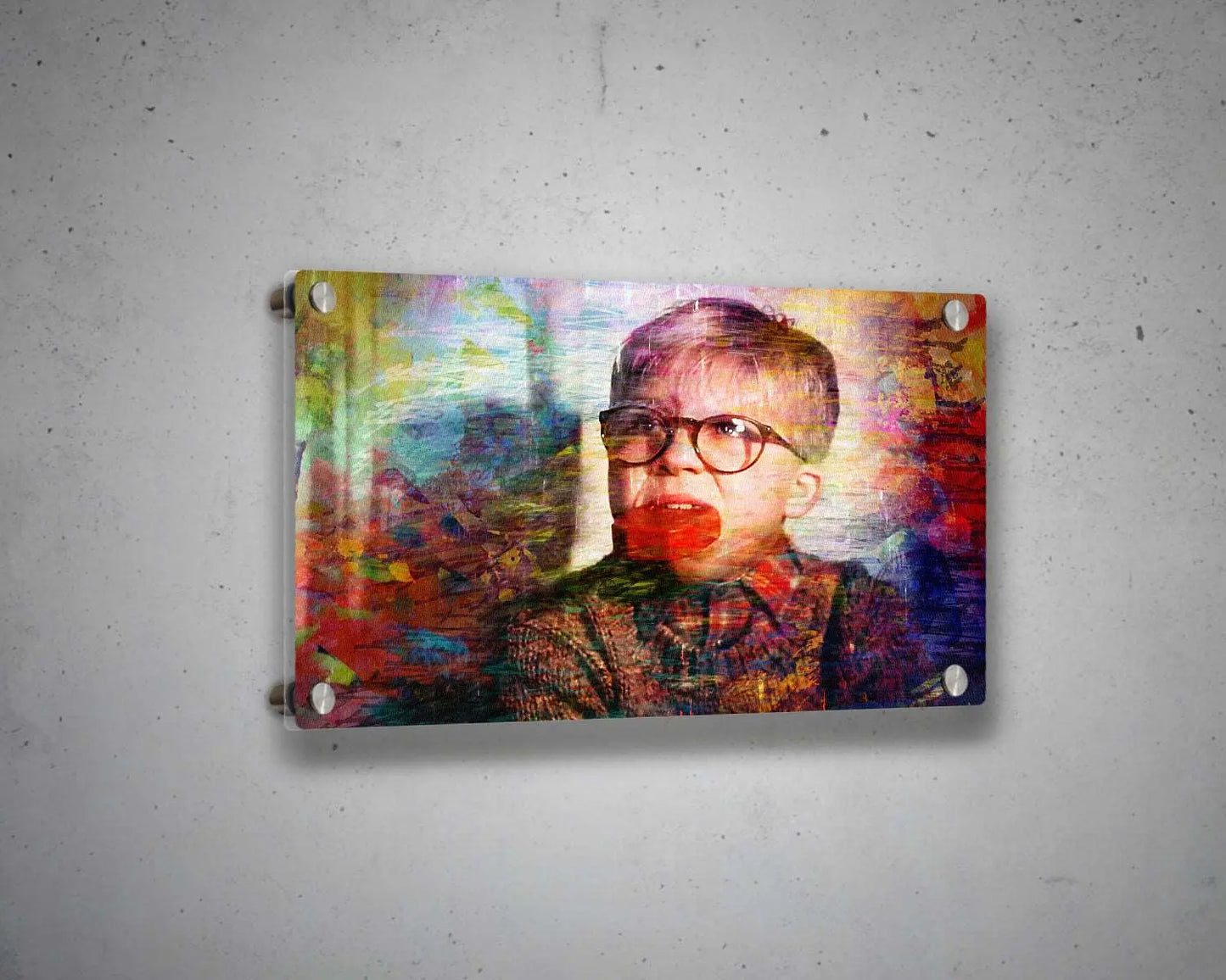 A Christmas Story Multicolour Wall Art