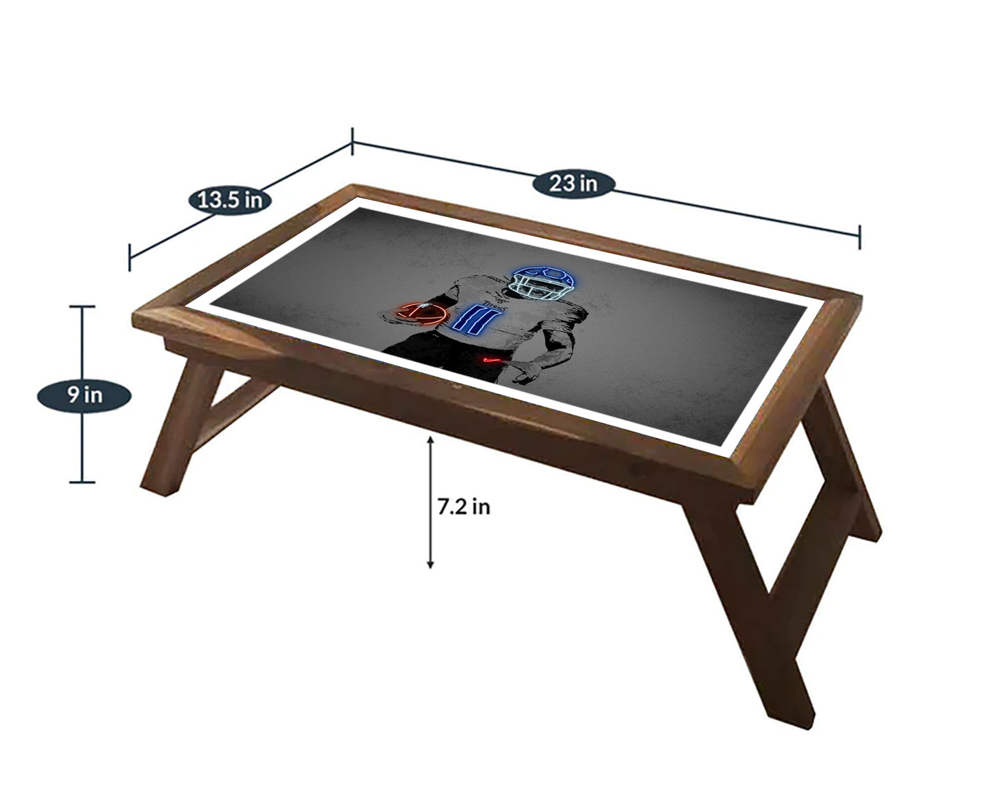 A. J. Brown Neon Effect Coffee and Laptop Table