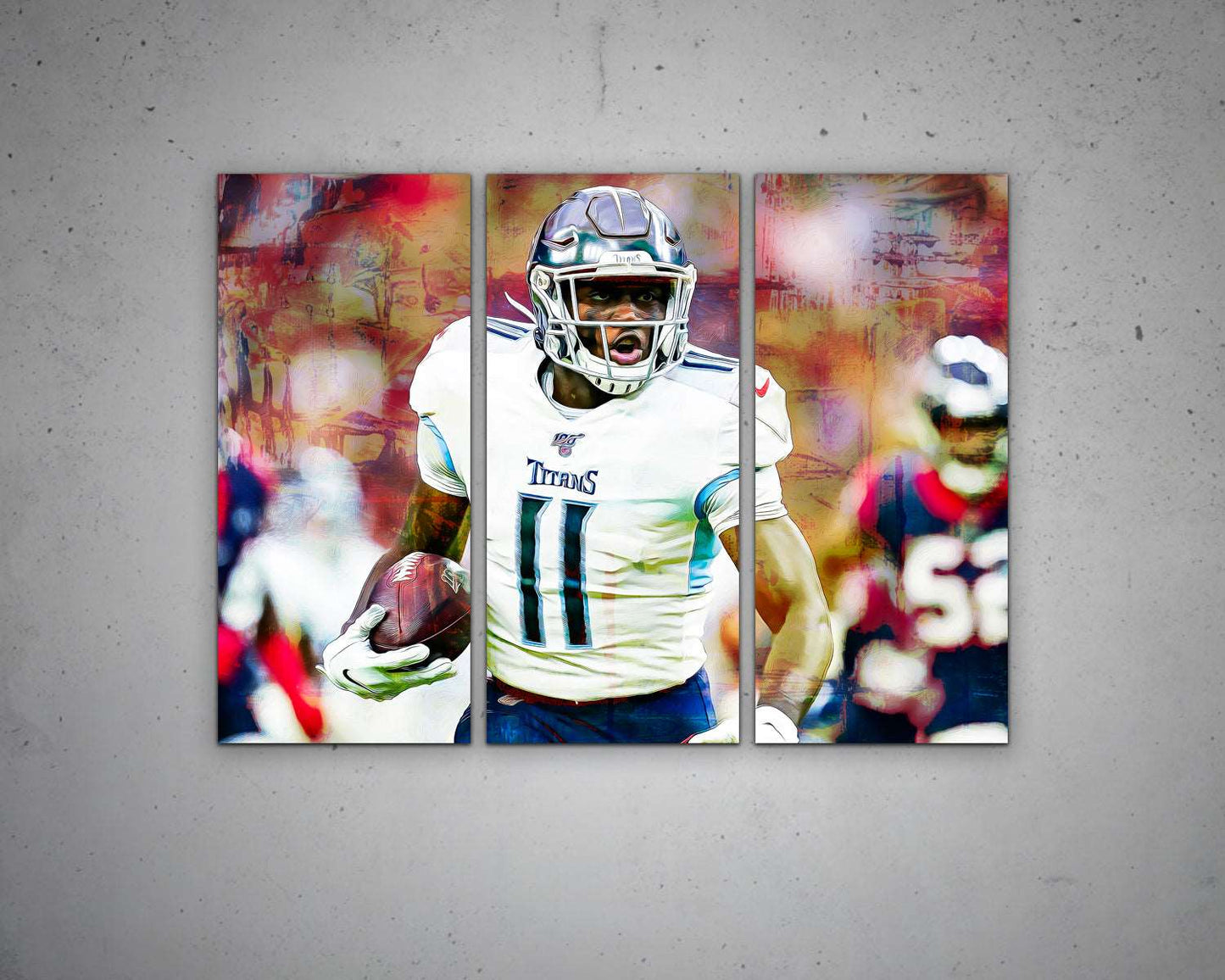 A. J. Brown Multicolour Wall Art