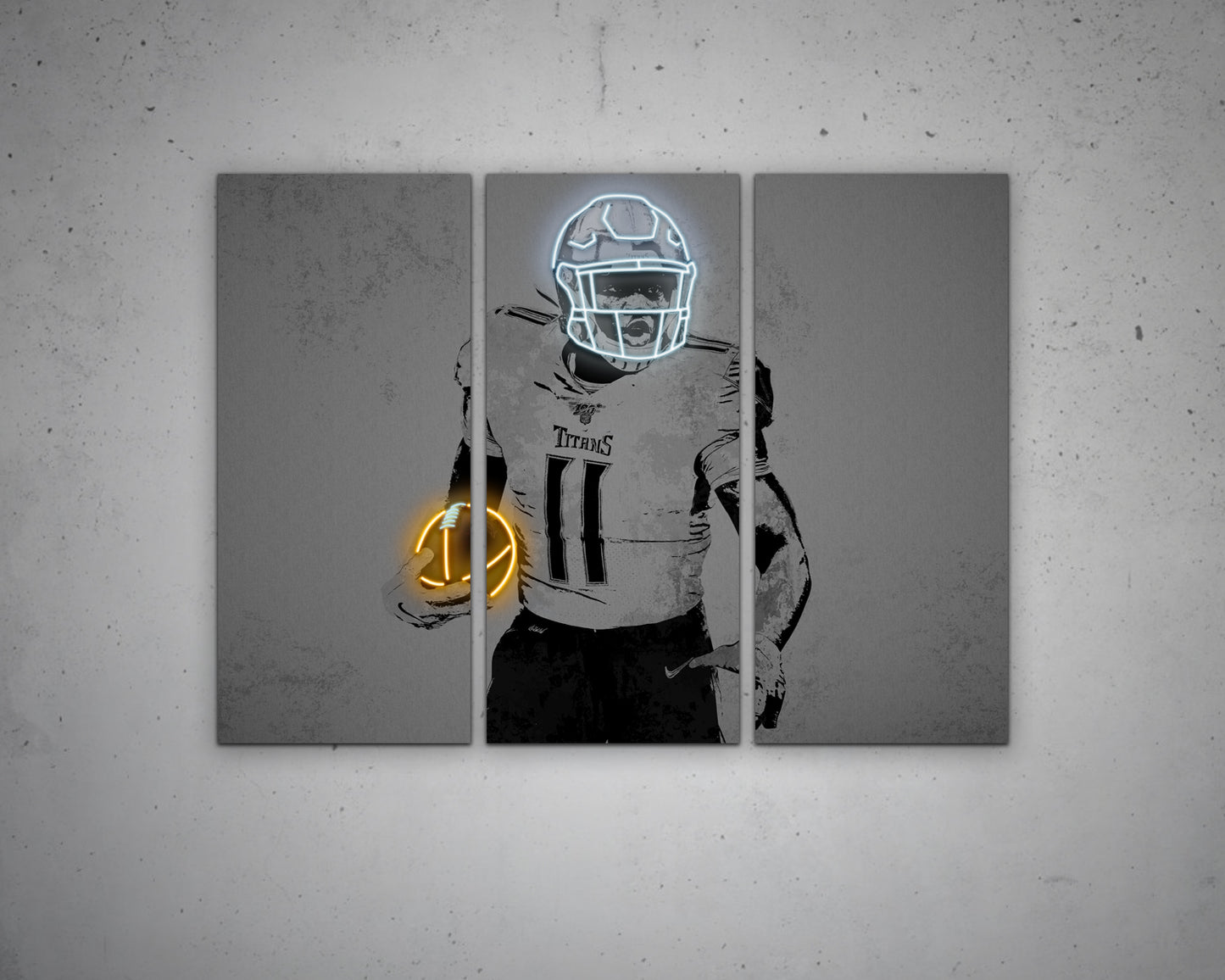 A. J. Brown Canvas Wall Art
