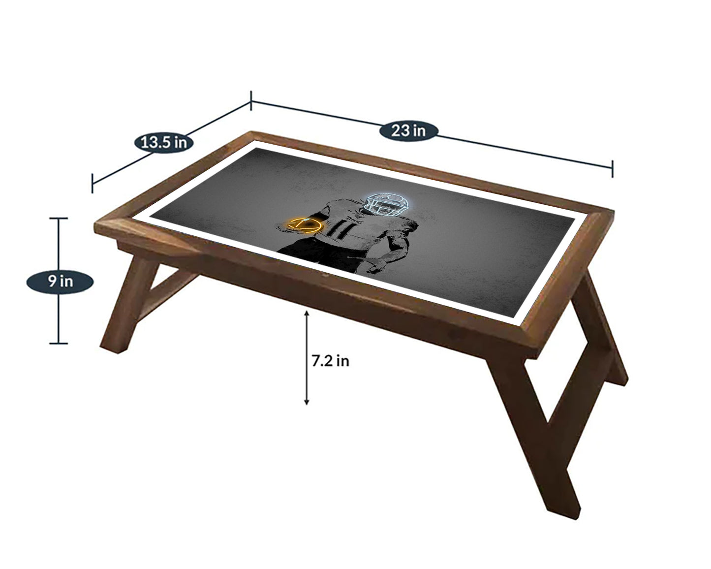 A. J. Brown Neon Effect Coffee and Laptop Table