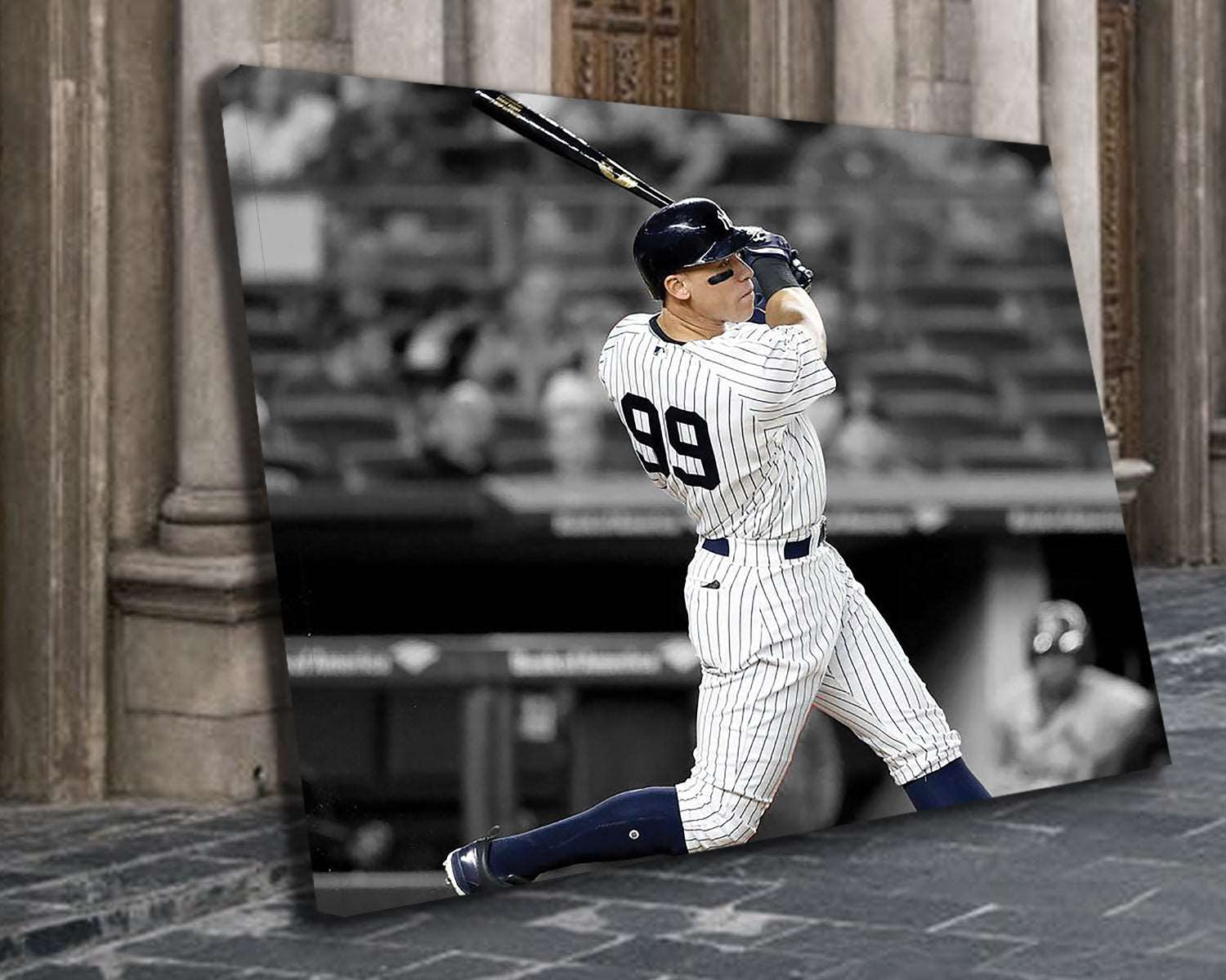 Aaron Judge Number 99 New York Yankees baseball jersey Print - Inspire  Uplift