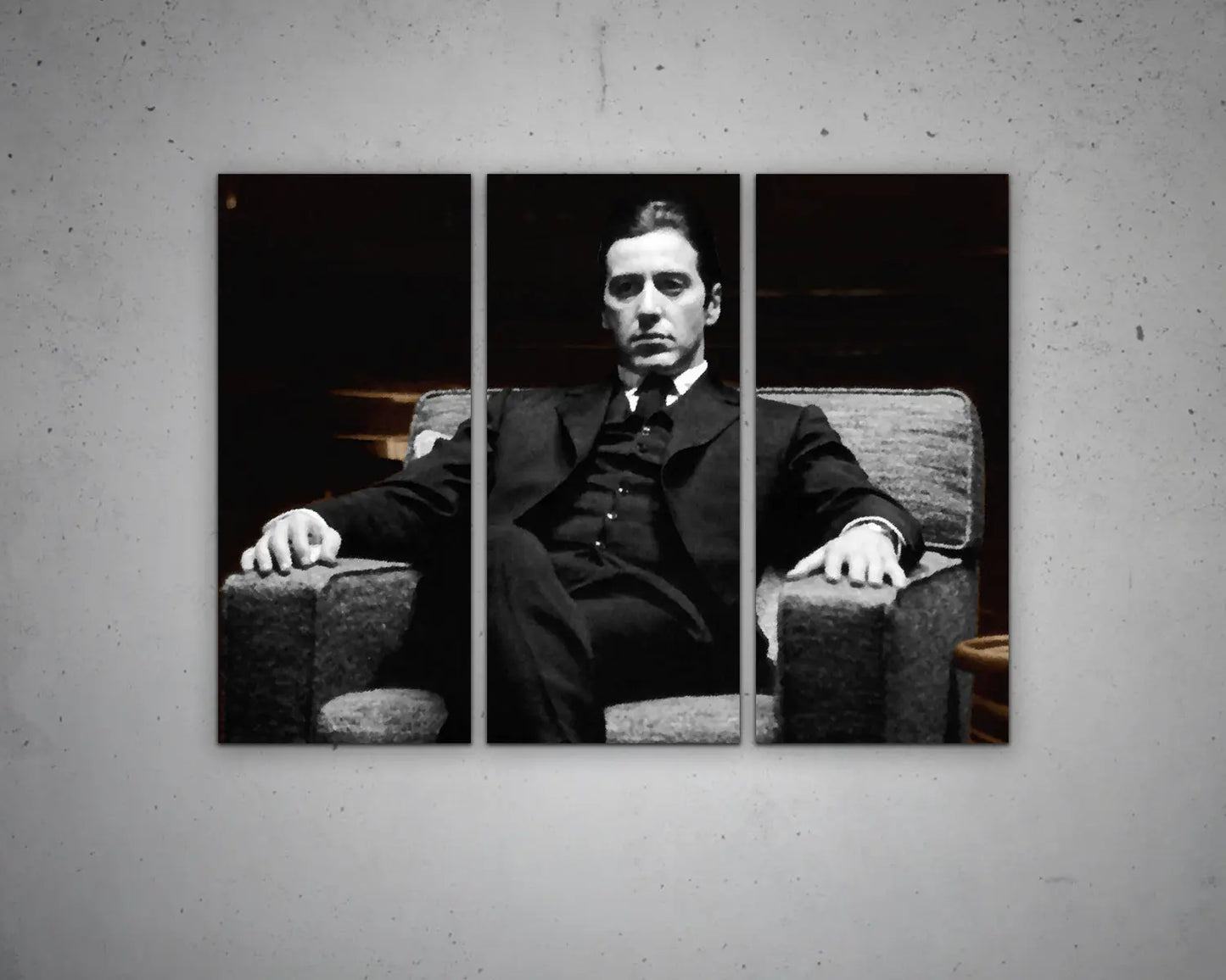 Abstract Godfather Multicolour Wall Art