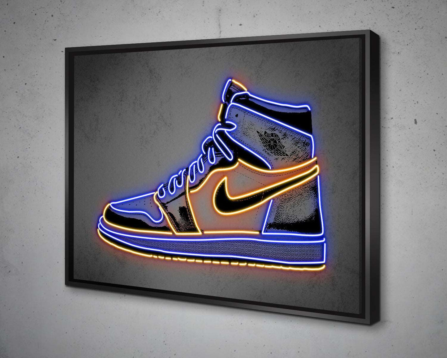 Air Jordan Sneakars Canvas Wall Art