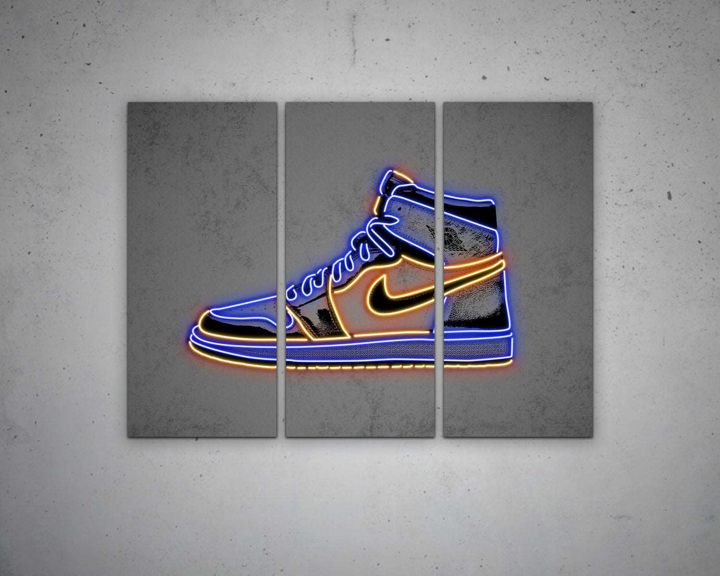 Air Jordan Sneakars Canvas Wall Art